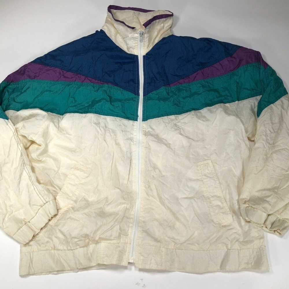 Vintage 90s Mighty Mac Jac In The Sac Mens Windbre